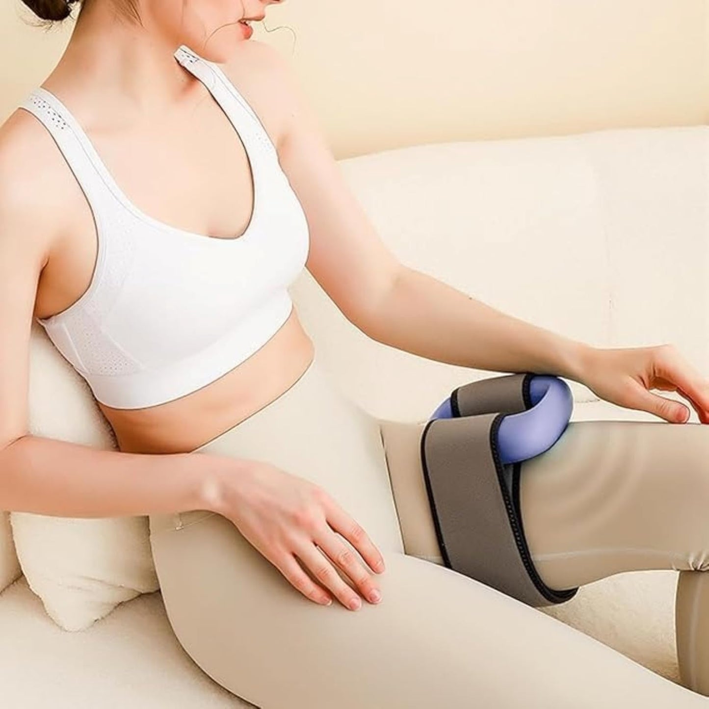 Multifunctional Full-Body Fascial Ring, Deep Tissue Vibrations,High-Frequency Vibration, Adjustable Massage Modes,Portable Electric Fascia Blaster for Muscle Knot Recovery & Relaxation (G2)