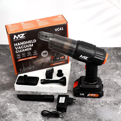 MZ VC41 (Handheld Vacuum Cleaner) 200W, 6000mAh Battery Wireless with Multiple Uses Hand-held Vacuum Cleaner with Reusable Dust Bag